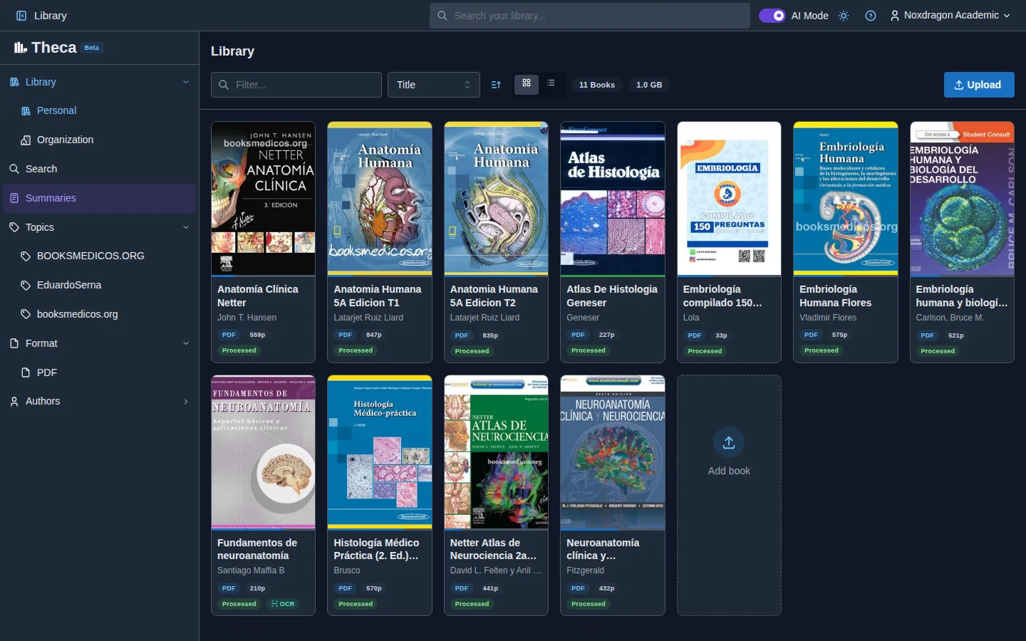 Topics and filters